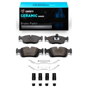 BMW 323IS Brake Pads - Front - R1 Concepts - Ceramic - `92-`08
